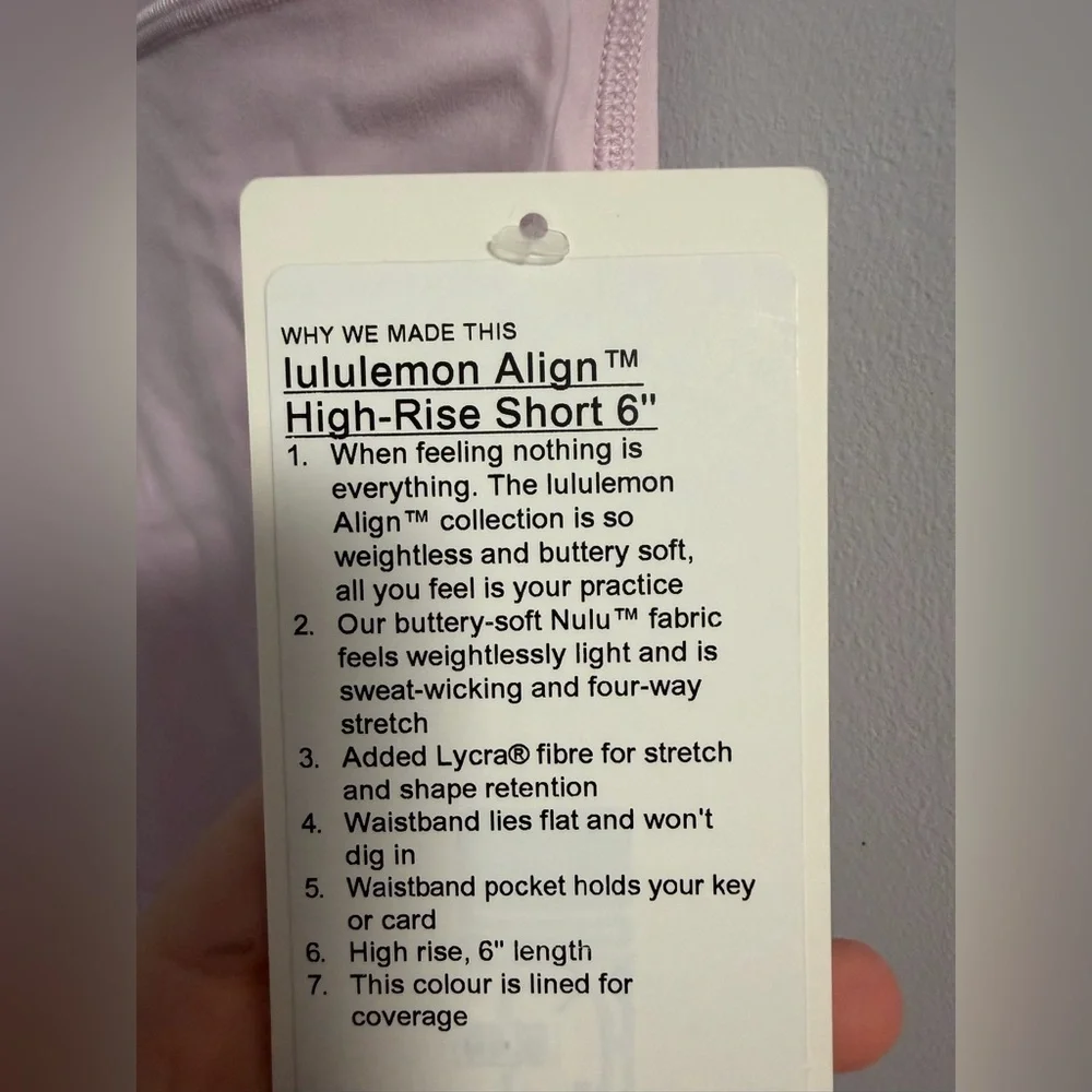 lululemon Align High-Rise Short 6